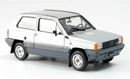 Fiat Panda 4x4 1/43 Brumm grigio 1983 modellini auto