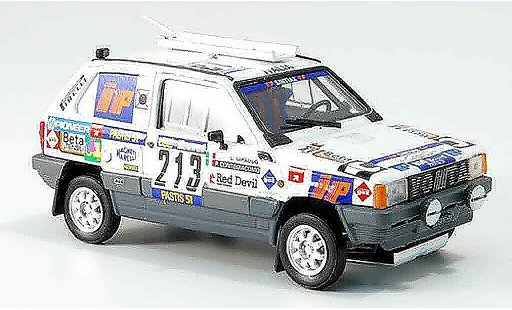 Fiat Panda 4x4 1/43 Brumm No.213 Rally Paris Dakar 1984 modellini auto