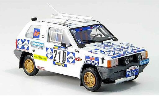 Fiat Panda 4x4 1/43 Brumm No.210 Rally Paris Dakar 1984 modellini auto