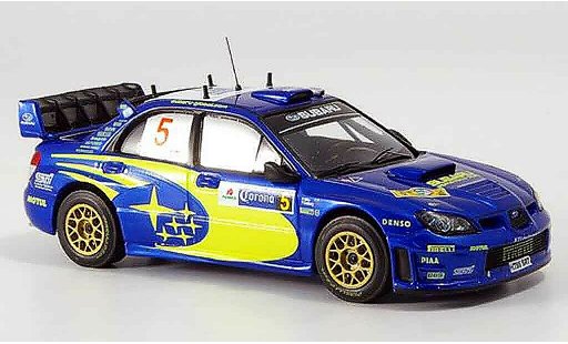 Subaru Impreza WRC 1/43 IXO no.5 solberg mills rallye mexico 2006 modellini auto