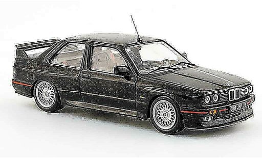 Bmw M3 Sport Evolution 1/43 IXO E30 nero 1990 modellini auto