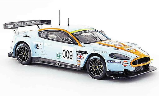 Aston Martin DBR9 gt1 1/43 IXO no.009 gulf prasentation 2008 modellini auto