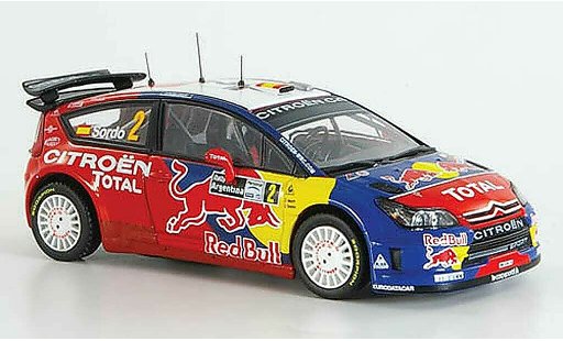 Citroen C4 WRC 2008 1/43 IXO No.2Sordo/ Marti 3.Pl. Rally Argentin. modellini auto