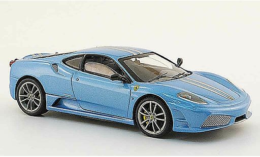 Ferrari F430 Scuderia 1/43 Hot Wheels Elite blu modellini auto