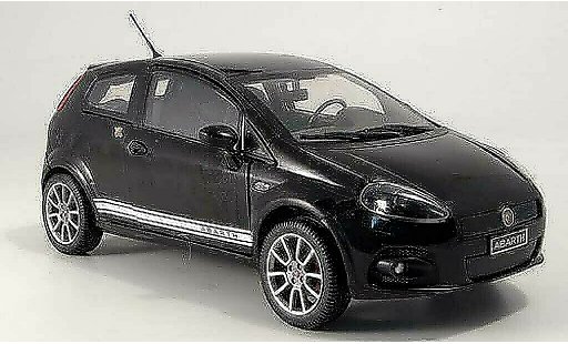 Fiat Grande Punto Abarth esseesse 1/18 Mondo Motors ss nero modellini auto