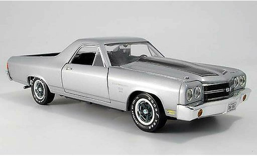 Chevrolet El Camino SS 1/18 Ertl grigio 1970 modellini auto
