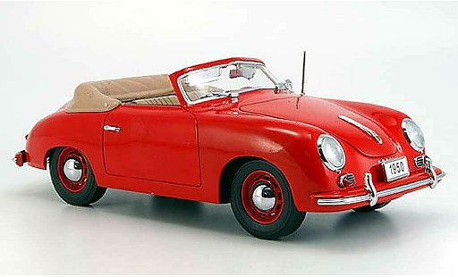 Porsche 356 1950 1/18 Signature cabriolet rosso (premium) modellini auto