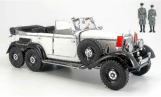 Mercedes G4 Base 1/18 Signature bianco/nero (premium) 1938 modellini auto