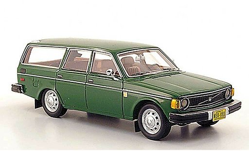Volvo 145 Base 1/43 Neo verde US-Version 1971 modellini auto