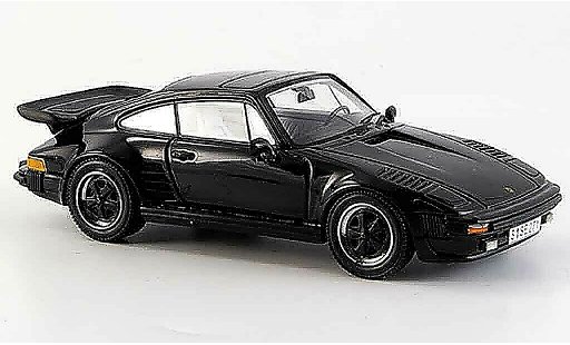 Porsche 911 Turbo 1/43 Neo SE Flatnose nero 1987 modellini auto