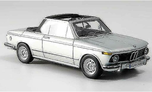 Bmw 2002 Cabriolet Baur 1/43 Neo Tii E10 Cabrio grigio metallisee 1974 modellini auto