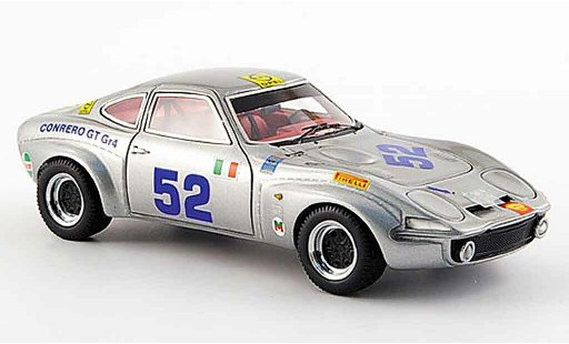 Opel GT Gr.4 1/43 Neo no.52 conrero targa florio 1971 modellini auto