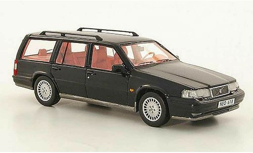 Volvo 960 Estate 1/43 Neo nero 1996 modellini auto