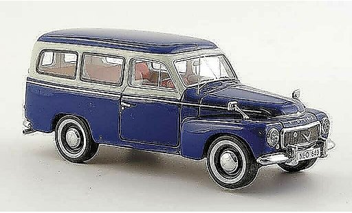 Volvo PV 445 Duett 1/43 Neo blu/grigio 1956 modellini auto