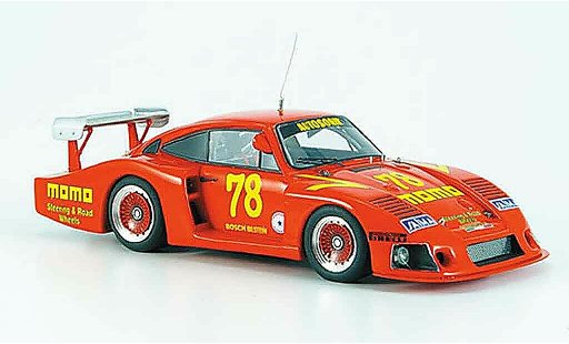 Porsche 935 1980 1/43 Look Smart Moby Dick No.78 Momo orange modellini auto