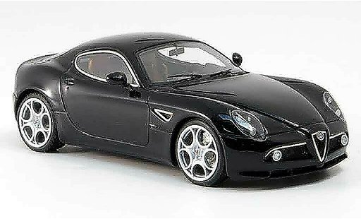 Alfa Romeo 8C competizione 1/43 Look Smart nero austellung frankfurt 2007 modellini auto