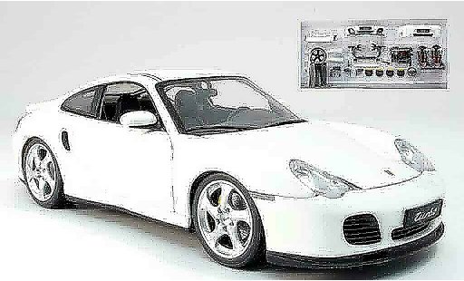 Porsche 911 Base 1/18 AutoProShop gt techart xl bianco con tunigteilen 2004 modellini auto