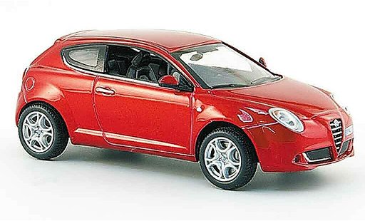 Alfa Romeo Mito berline 1/43 Norev rosso 2008 modellini auto