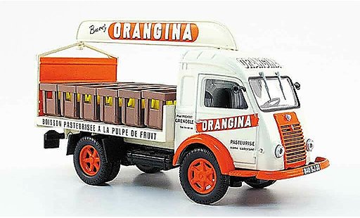 Renault Galion Base 1/43 Norev 2.5t getrankeaufbau orangina 1967 modellini auto