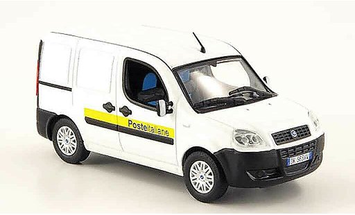 Fiat Doblo Poste 1/43 Norev bianco Italienische Post 2006 modellini auto