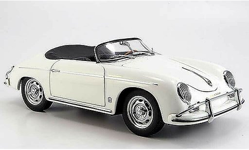 Porsche 356 A A 1/18 Autoart A speedster blanc modellini auto