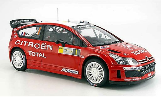 Citroen C4 WRC 1/18 Autoart loeb/ elena no.1 vincitore brd rallye 2008 modellini auto