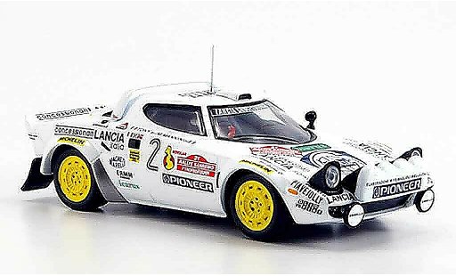 Lancia Stratos Rallye 1/43 IXO Rally hf no.2 tony mannini vincitore san remo 1979 modellini auto