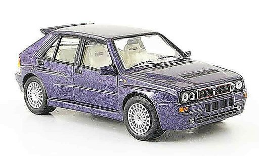 Lancia Delta HF Integrale 1/43 IXO porpora maggiora factory 1994 modellini auto