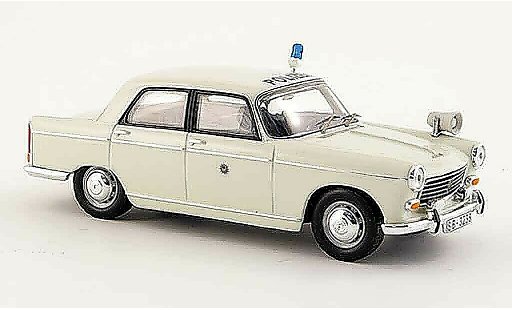 Peugeot 404 Berline 1/43 IXO Berlina police 1966 modellini auto