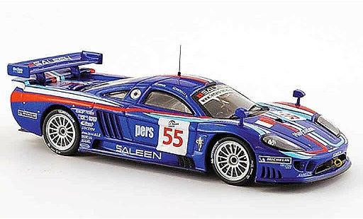 Saleen S7R 2006 1/43 IXO No.55 Ortelli Ayari 1000 km SPA modellini auto