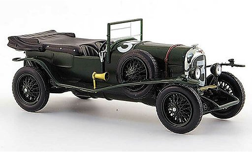 Bentley 3 course 1/43 IXO No. Davis/ Benjafield vincitore 1927 Le Mans modellini auto
