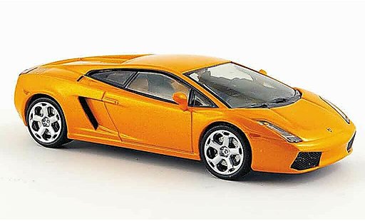 Lamborghini Gallardo Base 1/43 IXO orange 2003 modellini auto