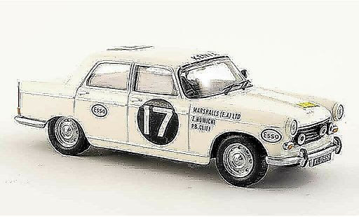 Peugeot 404 Berline 1/43 IXO Berlina no.17 vincitore rallye safari 1968 modellini auto