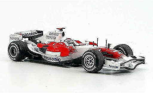 Toyota F1 TF108 1/43 Minichamps tf 108 panasonictrulli 2008 modellini auto