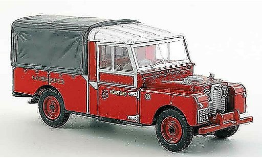 Land Rover Series 1 Base 1/43 Oxford rosso Pick Up modellini auto