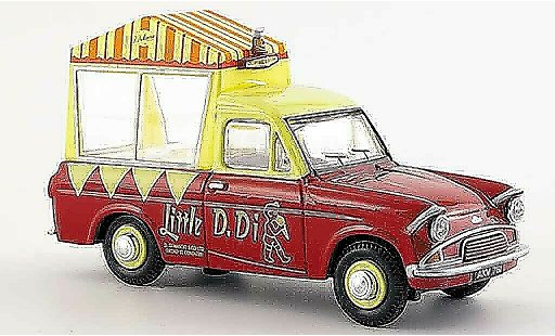 Ford Anglia Van 1/43 Oxford Di Maschios Ice Cream Eiswagen modellini auto