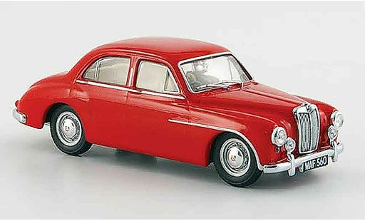 MG ZA Magnette 1/43 Oxford rosso modellini auto