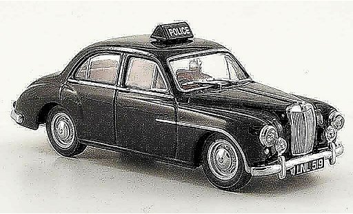 MG ZA Magnette 1/43 Oxford Northumberland County Constab. modellini auto