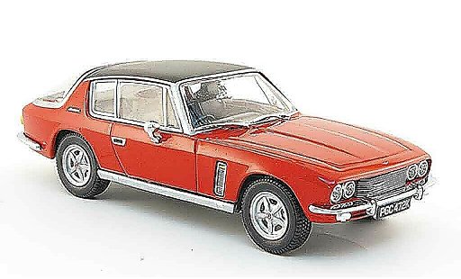 Jensen MK3 Base 1/43 Oxford Interceptor rosso nero modellini auto