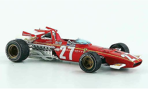 Ferrari 312 B 1/43 Brumm no.27 jacky ickx gp belgien 1970 modellini auto