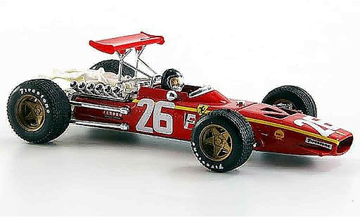 Ferrari 312 F1 1/43 Brumm f1no.26 jacky ickx 40.jubilaum 1968 2008 1968 modellini auto