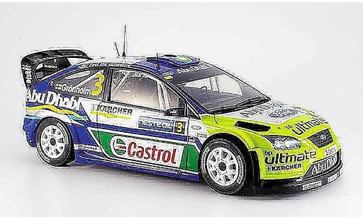 Ford Focus RS WRC 1/18 Sun Star gronholm vincitore finlande modellini auto