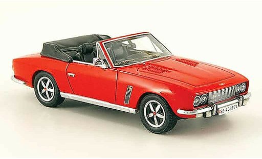 Jensen SIII DHC 1/43 Neo Interceptor rosso modellini auto