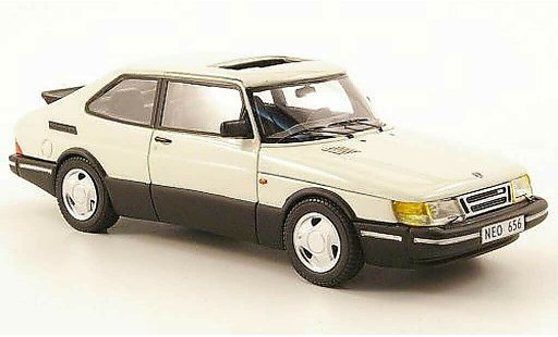 Saab 900 Turbo 1/43 Neo 16S aerien bianco 1992 modellini auto