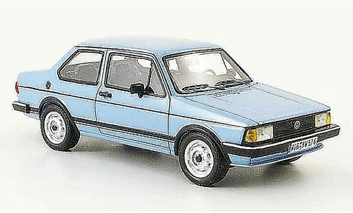Volkswagen Jetta Base 1/43 Neo 1 zweiturer blu modellini auto