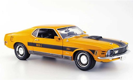 Ford Mustang Special Edition 1/18 Highway 61 twister orange/nero modellini auto