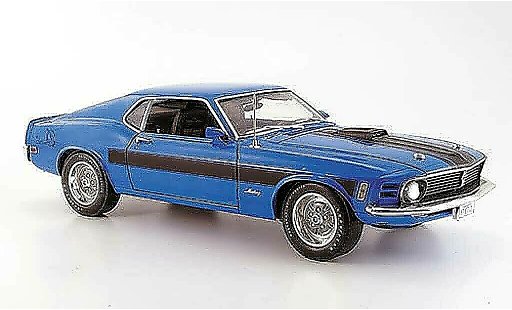 Ford Mustang Special Edition 1/18 Highway 61 sidewinder blu/nero modellini auto