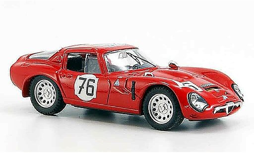 Alfa Romeo Giulia TZ2 1/43 Best no.76 de adamich zeccoli nurburgring 1966 modellini auto