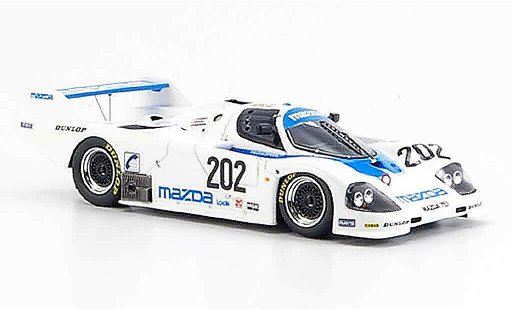 Mazda 757 Base 1/43 Spark No.202 Kennedy Galvin Dieudonne Le Mans 1987 modellini auto
