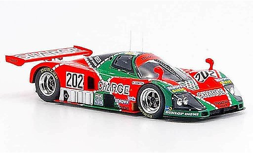 Mazda 787B Base 1/43 Spark No.202 Gachot Herbert Weidler Le Mans 1990 modellini auto